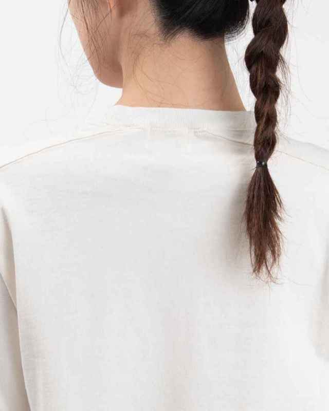 B-502019  BLUE LAKE MARKET アメリカンドライ天竺||刺繍ヨークプルオーバー