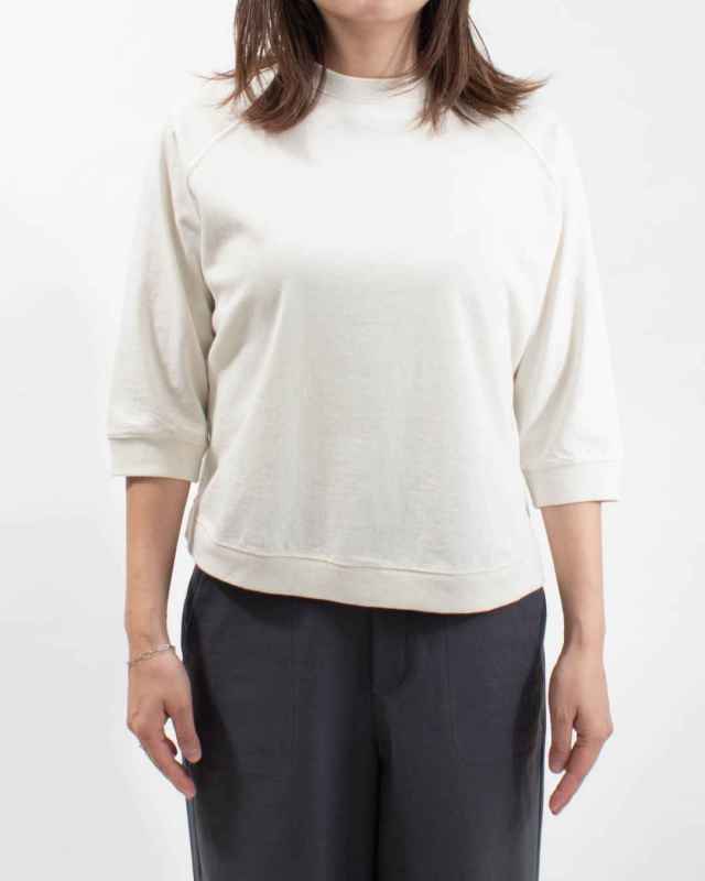 B-512009　BLUE LAKE MARKET アメリカンドライ天竺||ヘムラウンドラグランプルオーバー