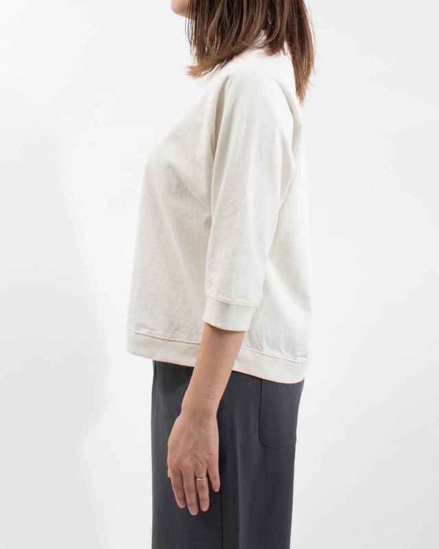 B-512009　BLUE LAKE MARKET アメリカンドライ天竺||ヘムラウンドラグランプルオーバー