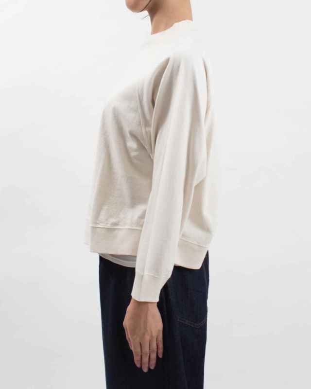 B-512015 BLUE LAKE MARKET アメリカンドライ天竺||ラグランプルオーバー