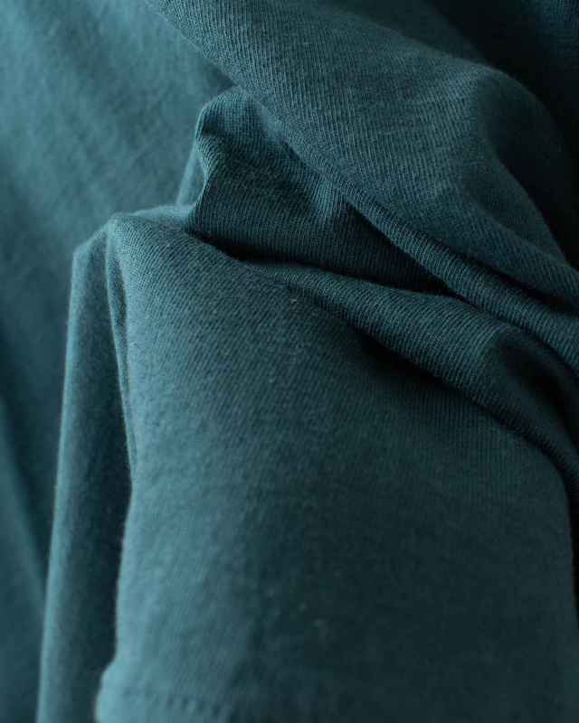 B-512016 BLUE LAKE MARKET アメリカンドライ天竺||バックスリットプルオーバー