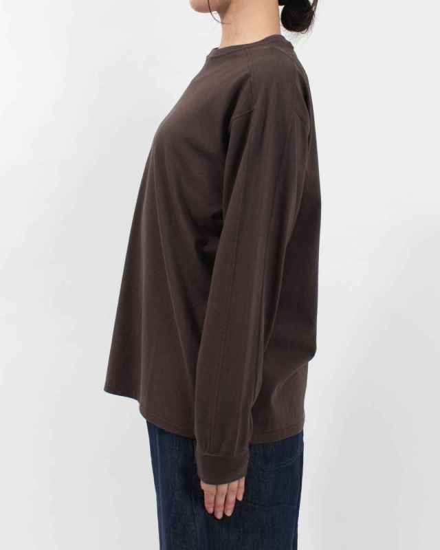 B-512028 BLUE LAKE MARKET 17/-BD天竺 切替プルオーバー