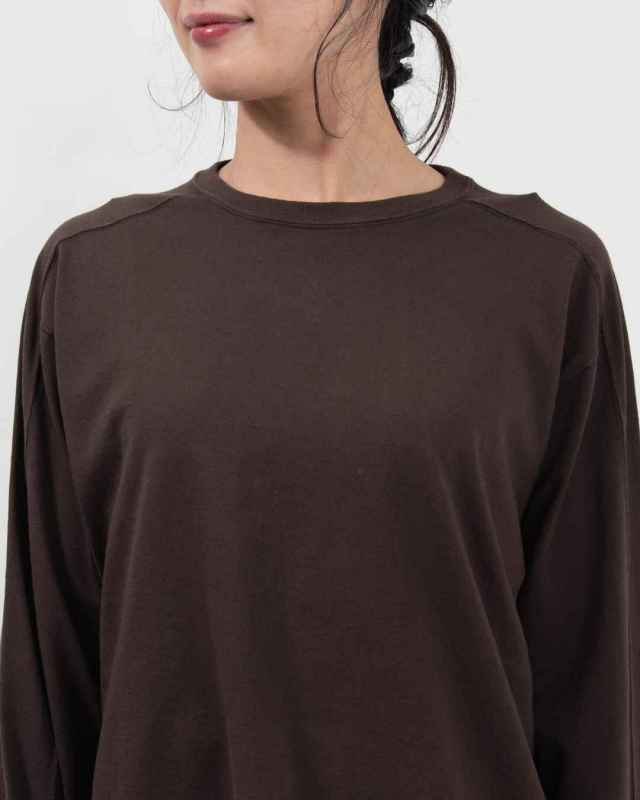 B-512028 BLUE LAKE MARKET 17/-BD天竺 切替プルオーバー