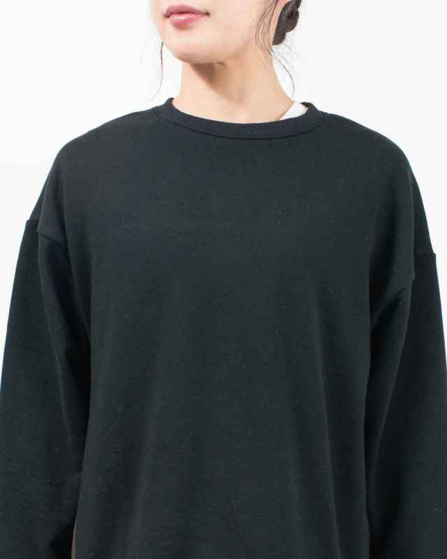 B-513022 BLUE LAKE MARKET AZUMA裏毛/40/2コーマウェザー バイファブリックプルオーバー