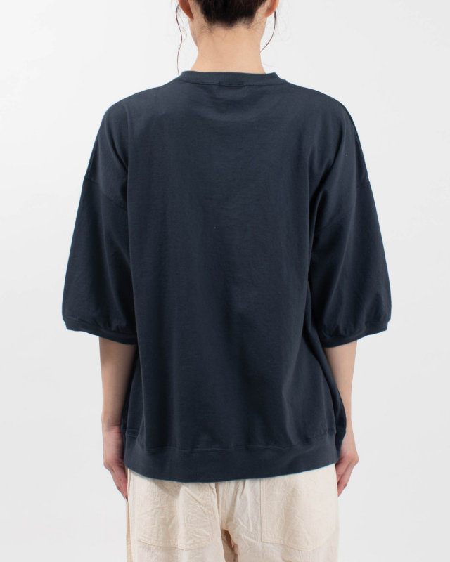 B-521036 BLUE LAKE MARKET 17/-BD 天竺プリントプルオーバー[CHIKEN’S BALL～]