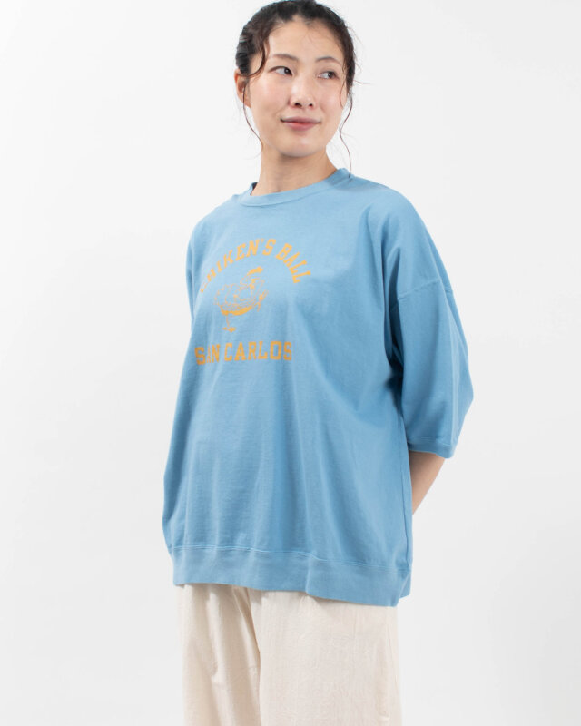 BLUE LAKE MARKET 17/-BD 天竺プリントプルオーバー[CHIKEN’S BALL～]