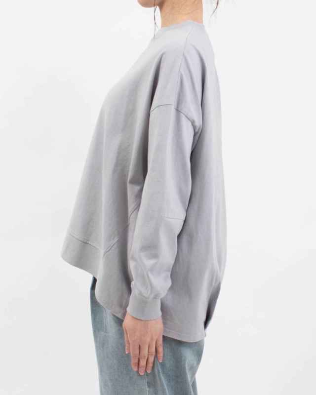 B-522008  BLUE LAKE MARKET アメリカンドライ天竺||バックタックプルオーバー