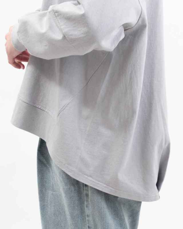 B-522008  BLUE LAKE MARKET アメリカンドライ天竺||バックタックプルオーバー