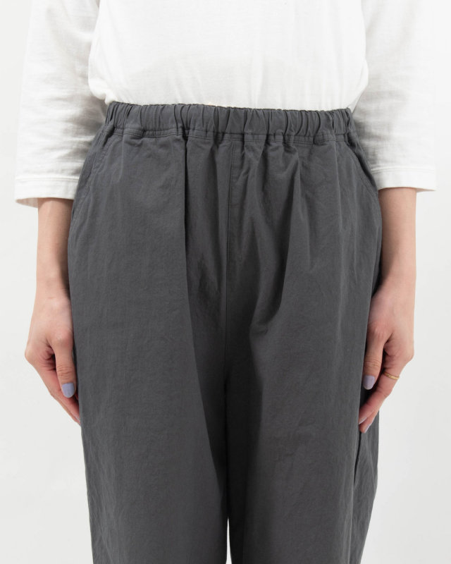 B-528001 BLUE LAKE MARKET ヴィンテージ馬布ストレートパンツ