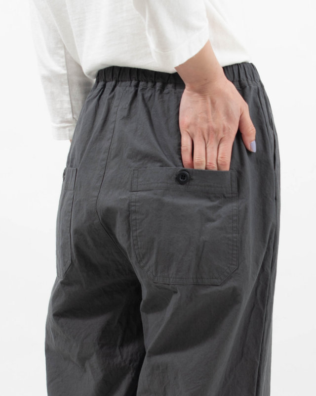 B-528001 BLUE LAKE MARKET ヴィンテージ馬布ストレートパンツ