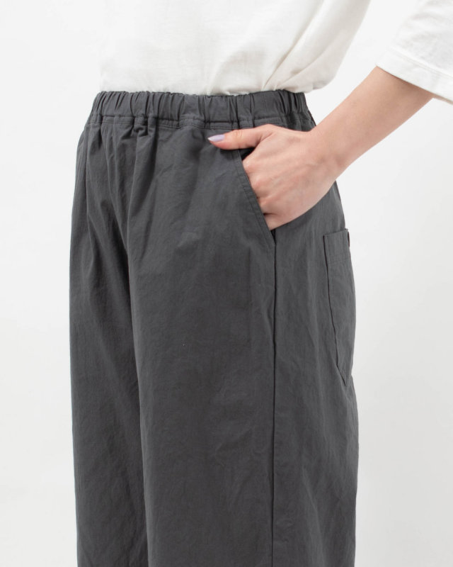 B-528001 BLUE LAKE MARKET ヴィンテージ馬布ストレートパンツ