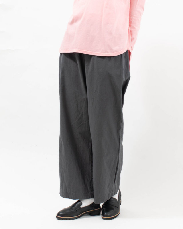 B-528001 BLUE LAKE MARKET ヴィンテージ馬布ストレートパンツ