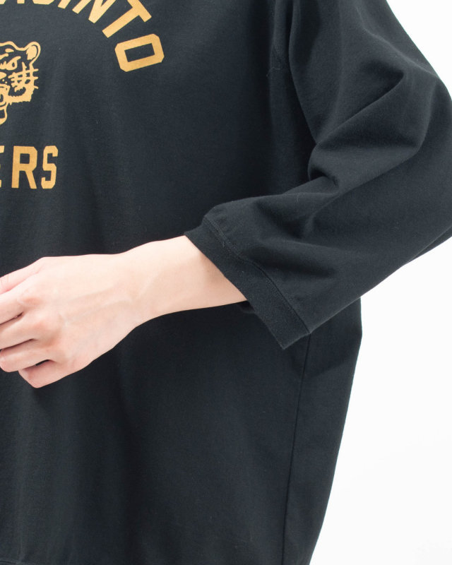 B-532004 BLUE LAKE MARKET 17/-BD天竺 プリントラグランプルオーバー[SANJACINTO TIGERS]