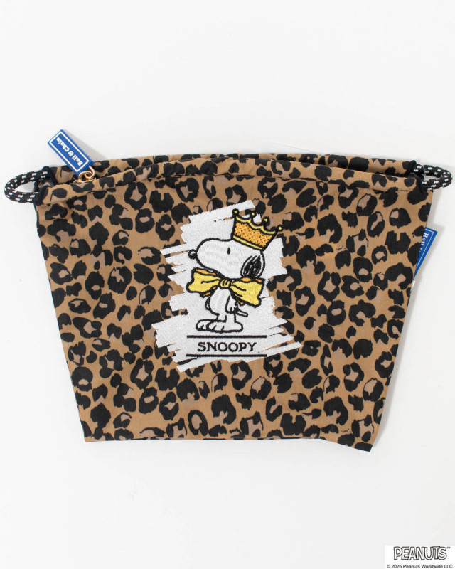 BANDC-PEANUT-PL　Ball＆Chain SNOOPY Model Pouch 【正規品】