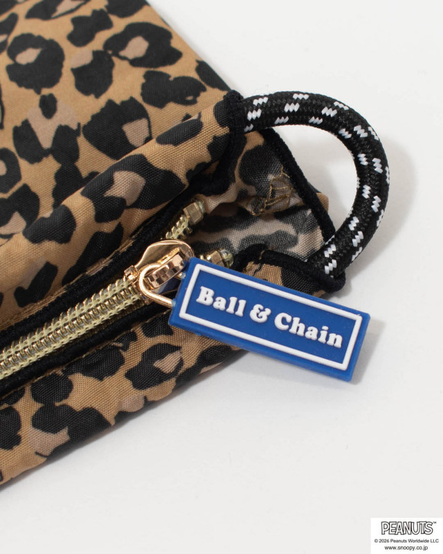 BANDC-PEANUT-PL　Ball＆Chain SNOOPY Model Pouch 【正規品】