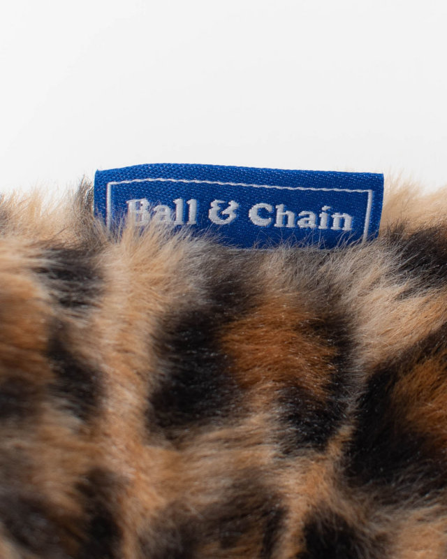 BANDC-STELLA-M Ball＆Chain Stellar Leopard Fur Print