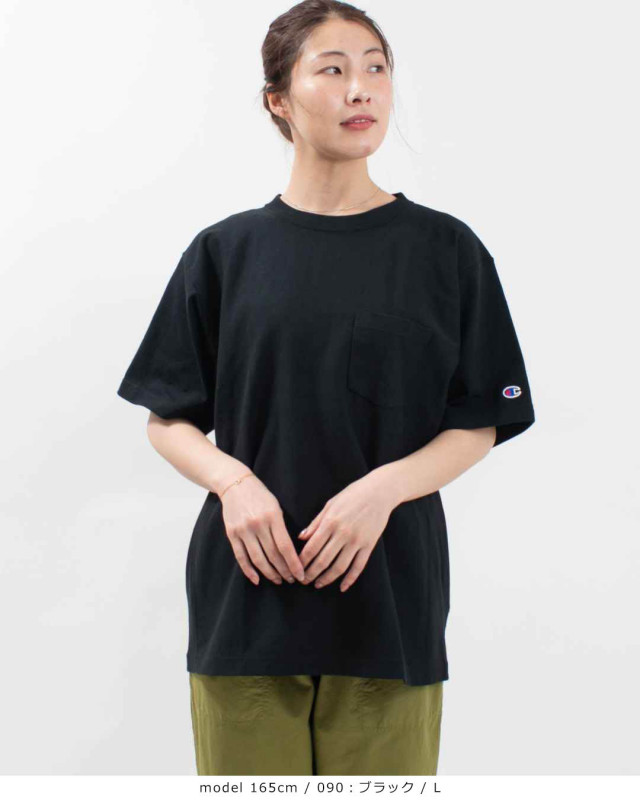 C3-Z319  Champion リバースウィーブ(R) ショートスリーブポケットTシャツ/C3-Z319