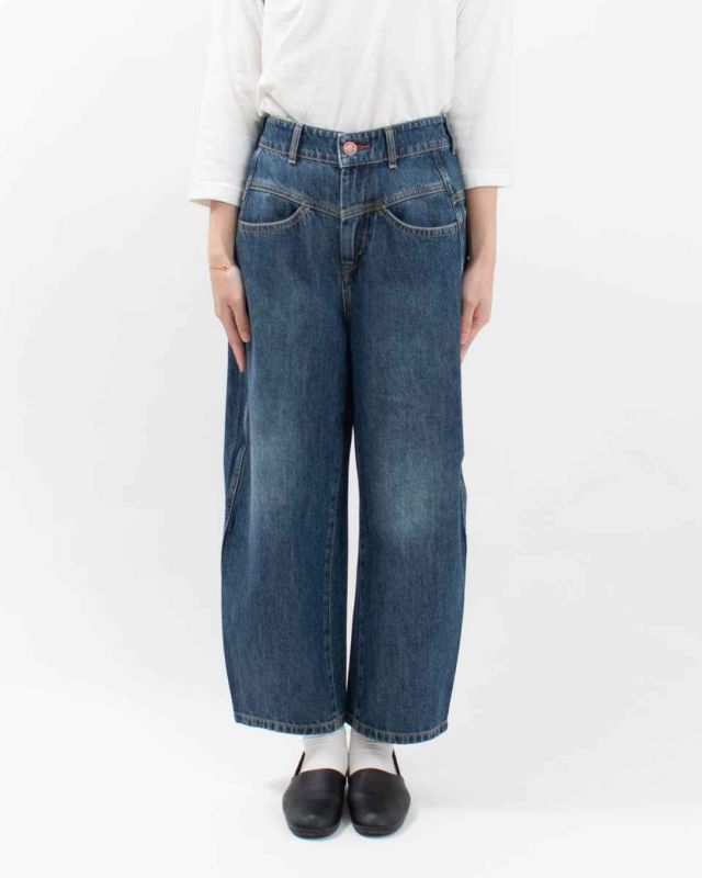 CF0572  Cafetty カーブワイドナチュラルデニム