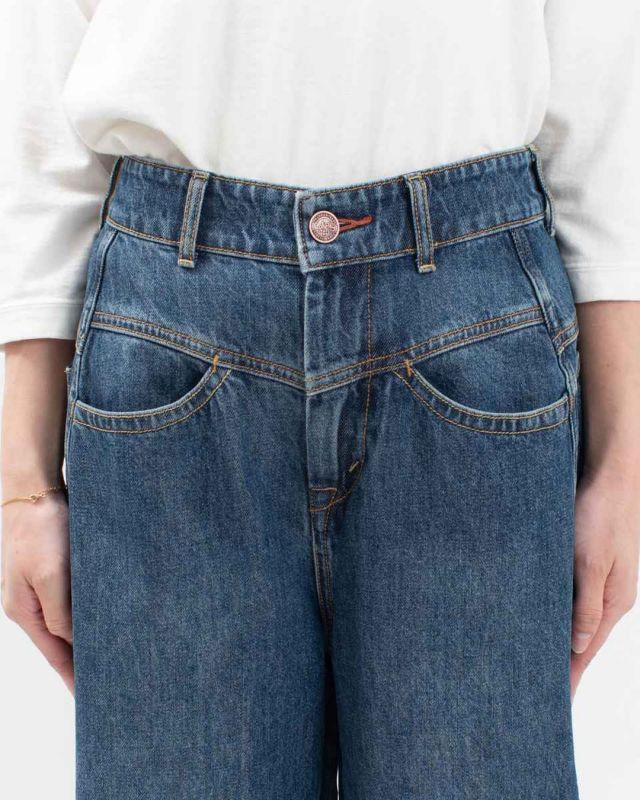 CF0572  Cafetty カーブワイドナチュラルデニム