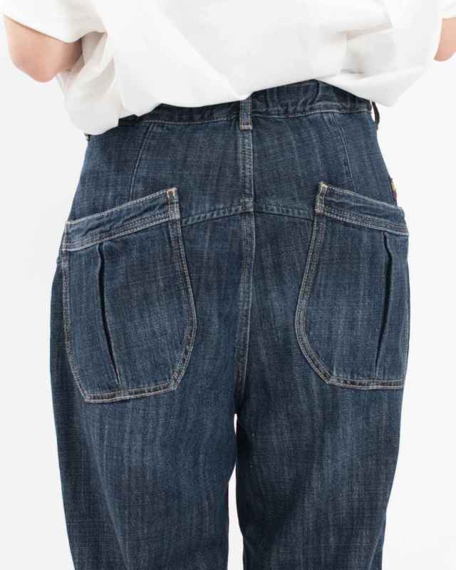 CF0574 Cafetty ボリュームペグやわらかデニム