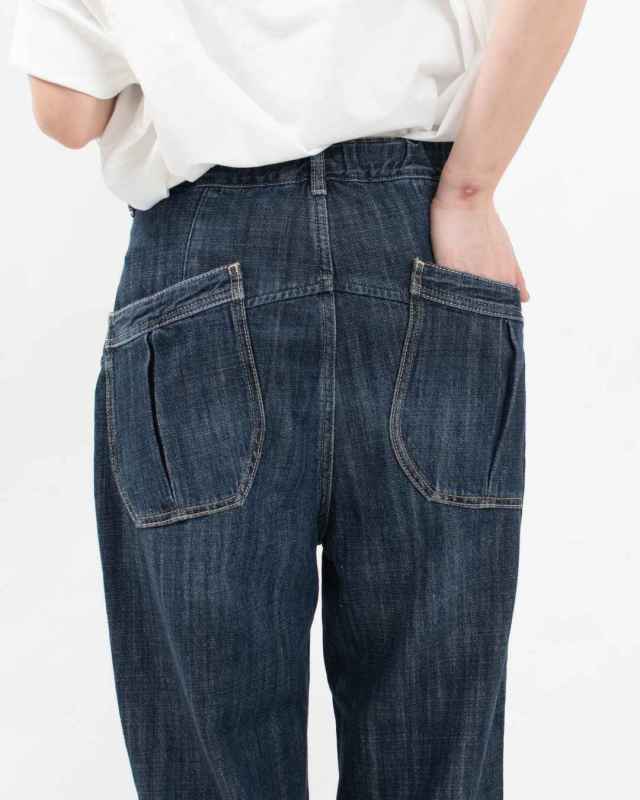 CF0574 Cafetty ボリュームペグやわらかデニム