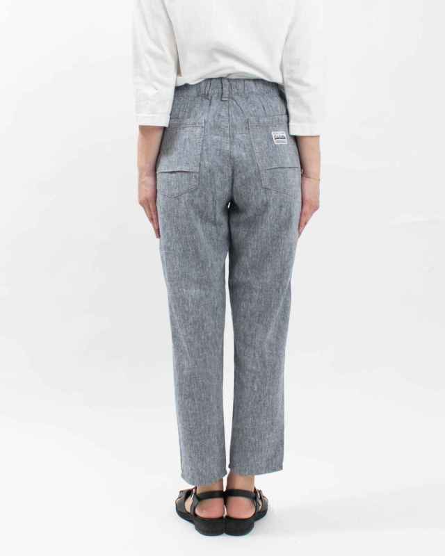 CF0585  Cafetty リネンテーパード リネンレーヨンキャンバス