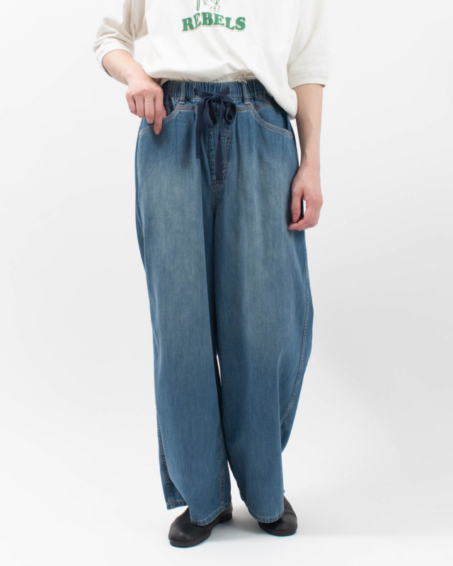 CF0616 Cafetty デニムイージーパンツ
