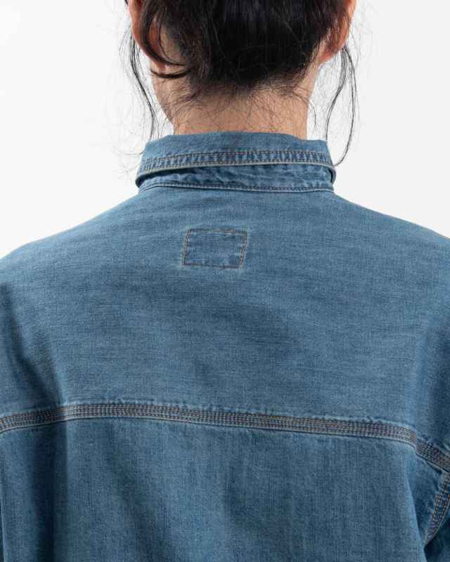 CF7193 Cafetty デニムワークシャツ