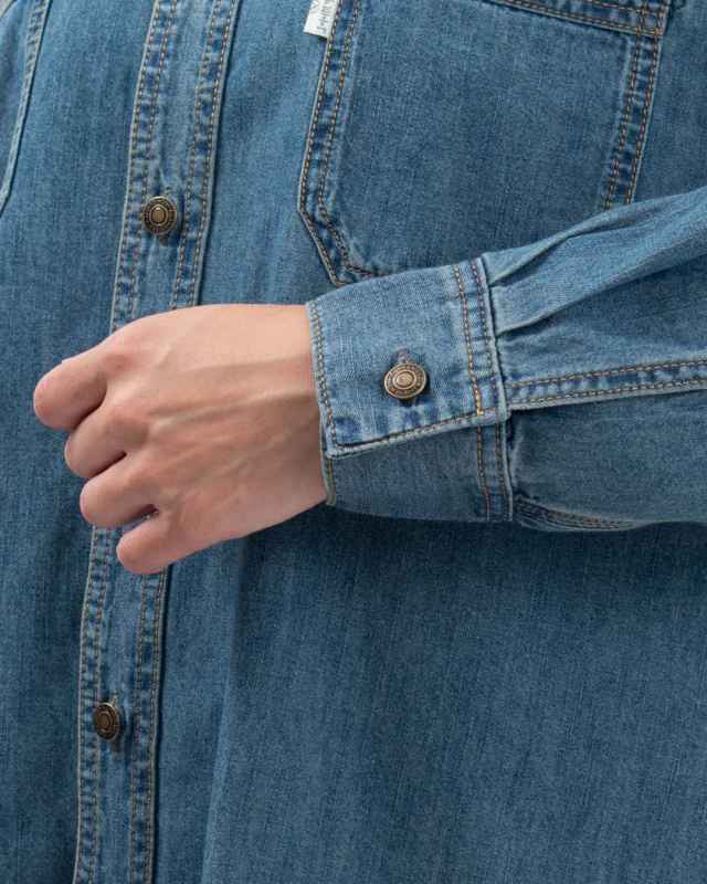 CF7193 Cafetty デニムワークシャツ