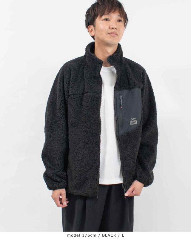 CH04-1474 CHUMS ボンディングフリースジャケット(アウター／フリース)