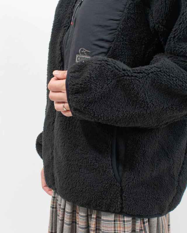 CH04-1474 CHUMS ボンディングフリースジャケット(アウター／フリース)