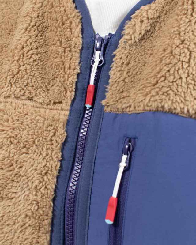 CH04-1475 CHUMS ボンディングフリースノーカラーベスト(アウター／フリース)