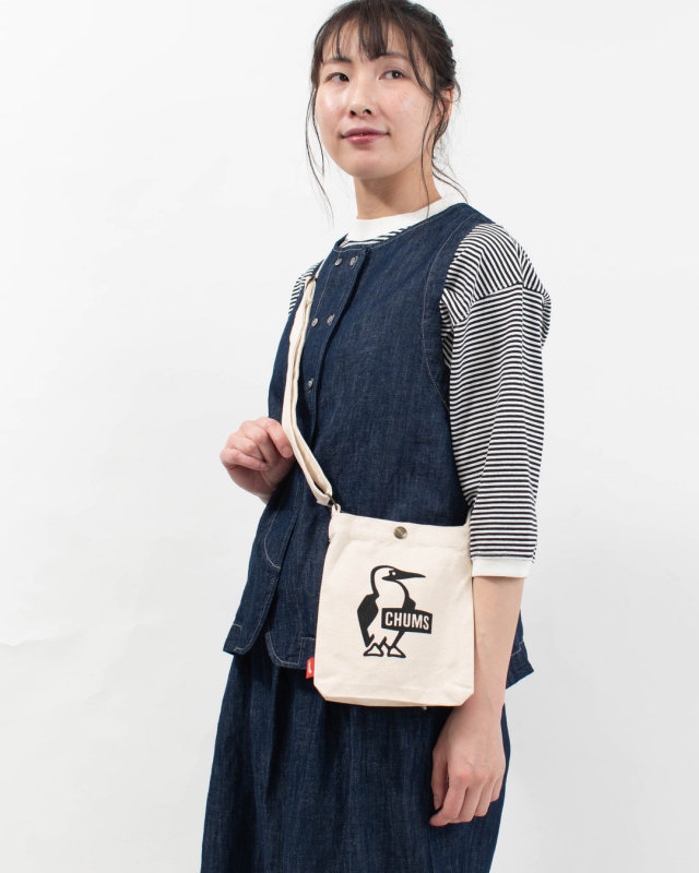 CH60-3858  CHUMS ブービーキャンバスミニショルダー(ショルダーバッグ)
