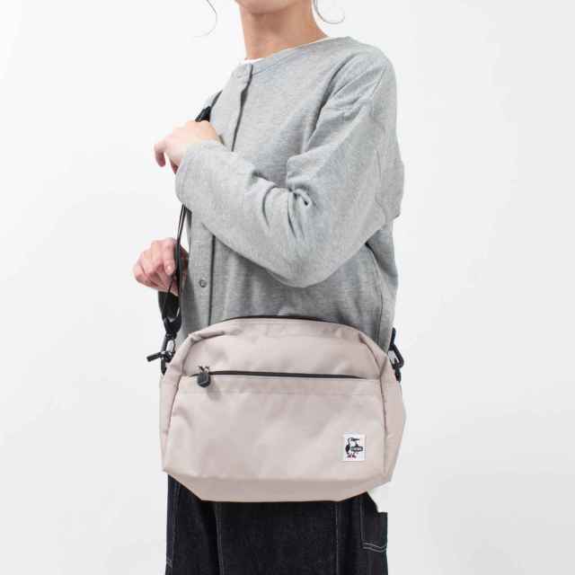 CHUMS リサイクルスモールトラぺゾイドショルダーバッグ