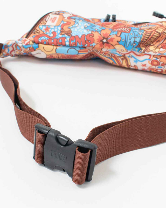 CH60-3964  CHUMS リサイクルスモールウエストポーチ(ボディバッグ｜ウエストポーチ)