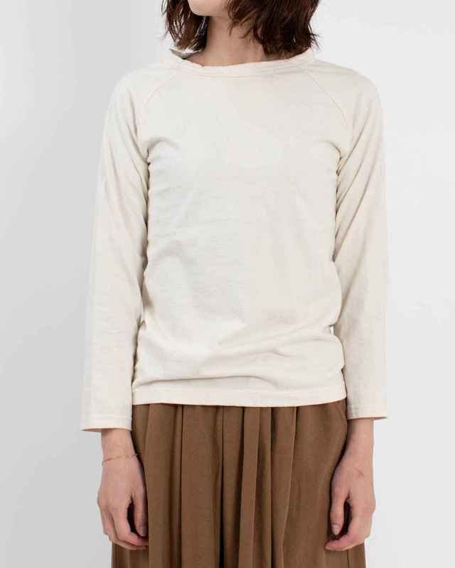 DANA FANEUIL ダナファヌル ムラ糸長袖ラグランTシャツ D5816401