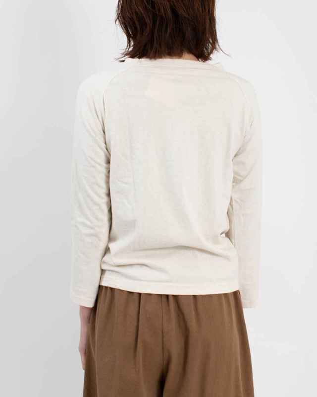 DANA FANEUIL ダナファヌル ムラ糸長袖ラグランTシャツ D5816401