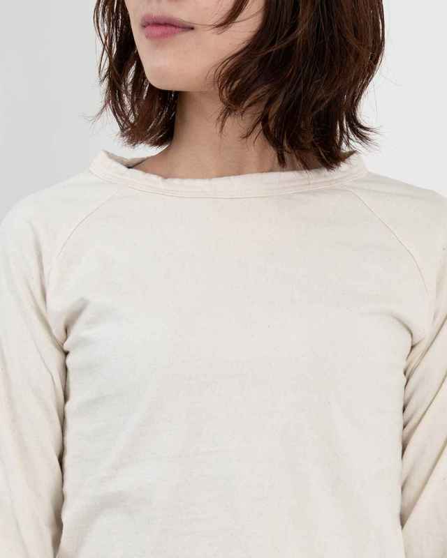 DANA FANEUIL ダナファヌル ムラ糸長袖ラグランTシャツ D5816401