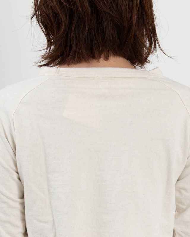 DANA FANEUIL ダナファヌル ムラ糸長袖ラグランTシャツ D5816401