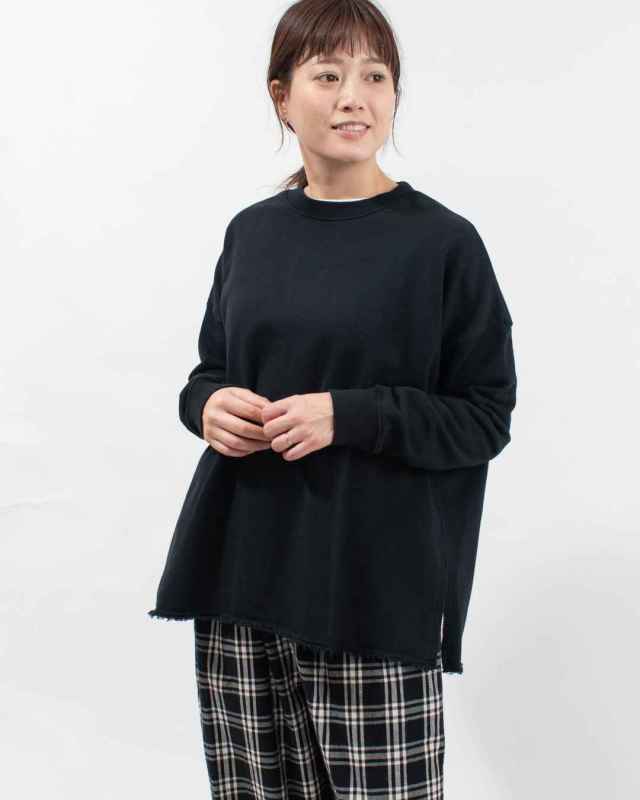 FA-1313  FIRST ドロップショルダーカットオフスウェット