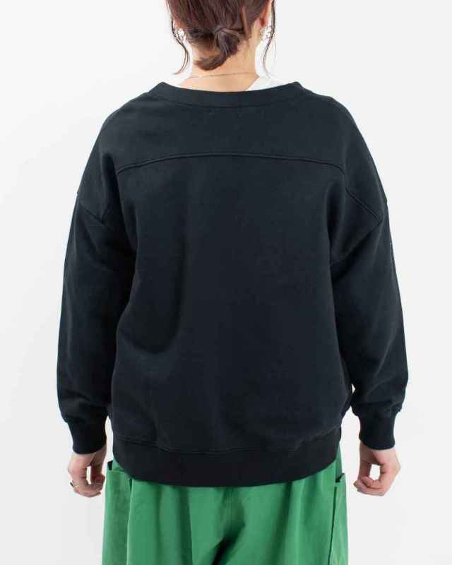 FA-1332  FIRST 丸いフォルムのVネックカーディガン