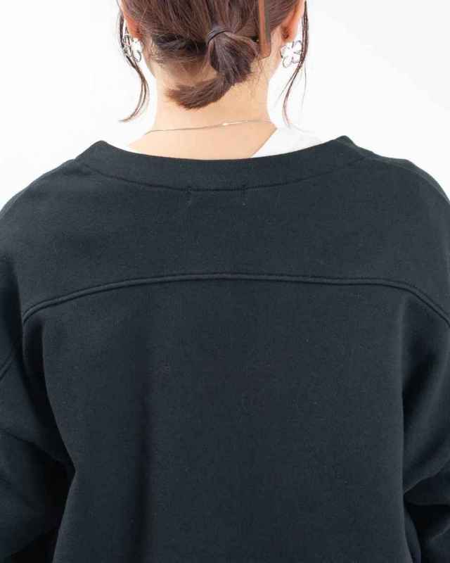 FA-1332  FIRST 丸いフォルムのVネックカーディガン