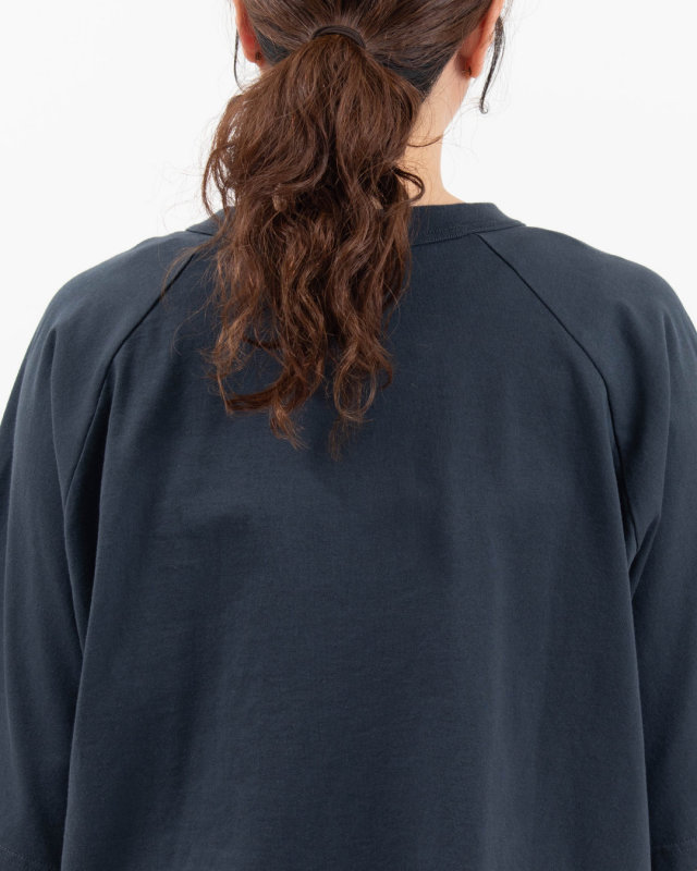 FA-2259 FIRST 裾カットオフ ラグランハーフスリーブTシャツ