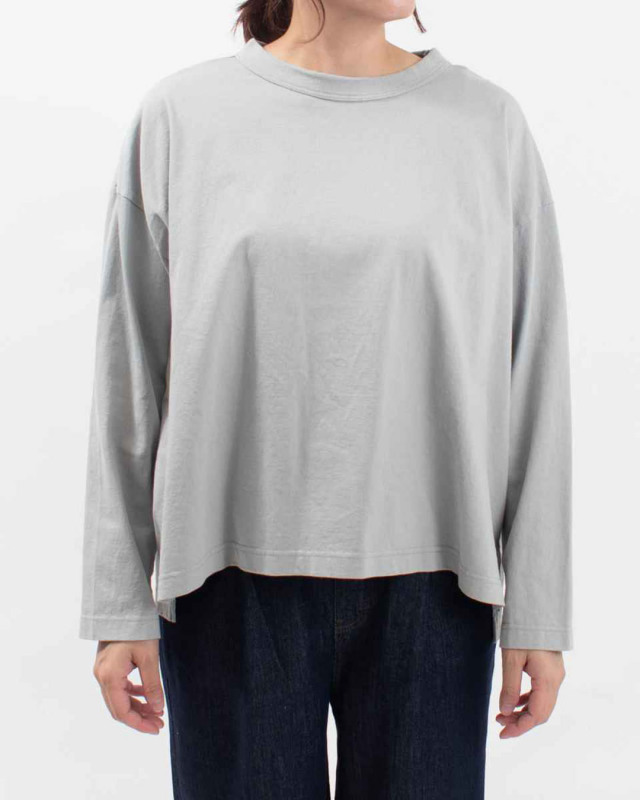 FIRST ファースト サイドスリット ワイドプルオーバー FA-3236 レディース カットソー ナチュラル ファッション コーデ 服 30代 40代 50代 カジュアル シンプル FIRST サイドスリット ワイドプルオーバー｜ナチュラル