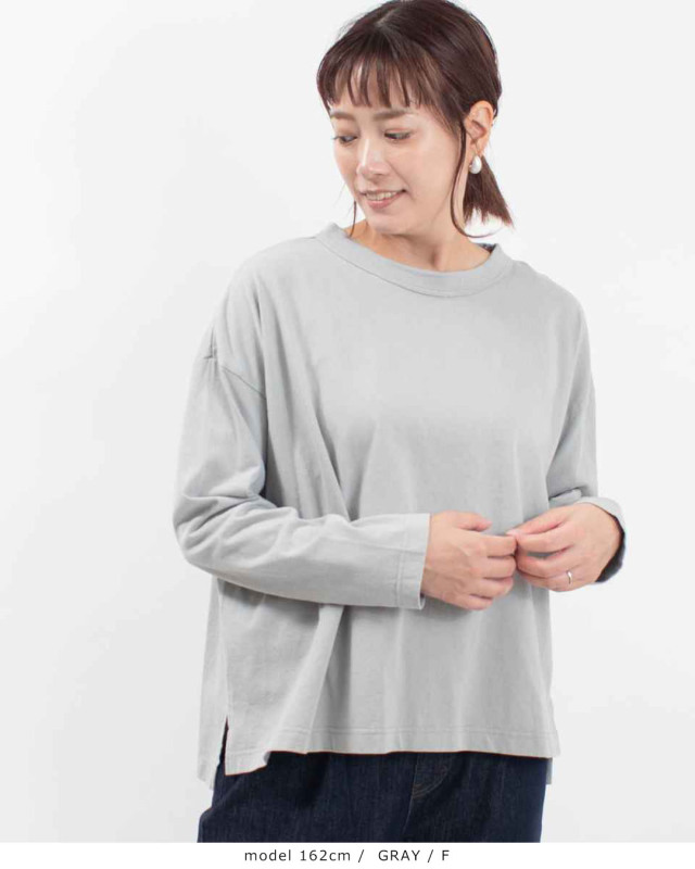 sabbatum 80/-タイプライターバックフレアシャツ ｜ナチュラル