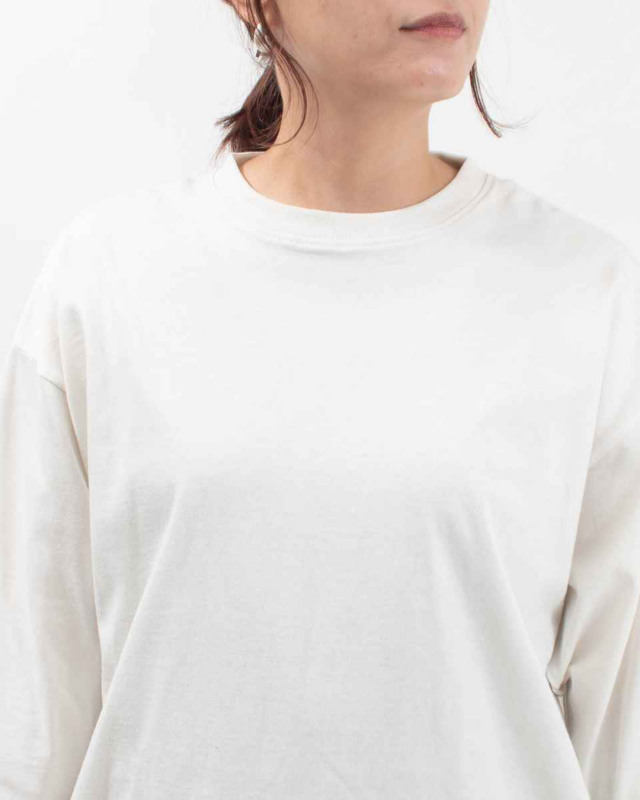 FA-3284  FIRST 天竺×布帛の切り替えプルオーバー