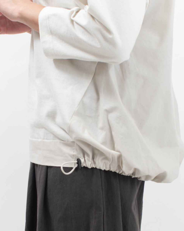 FA-3284  FIRST 天竺×布帛の切り替えプルオーバー