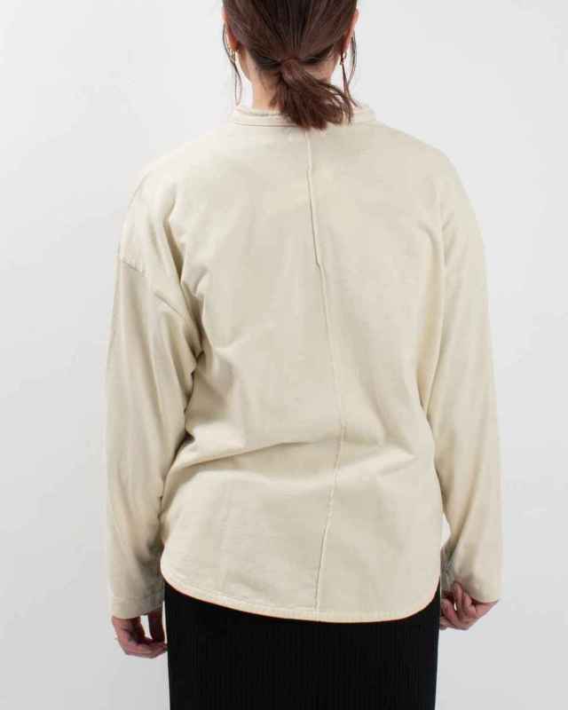 FA-3291  FIRST フレイバー天竺シャツ見えカットソー