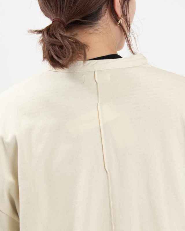 FA-3291  FIRST フレイバー天竺シャツ見えカットソー