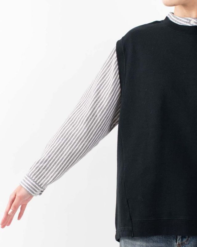 FA-1323　FIRST 裏毛ワイドベスト